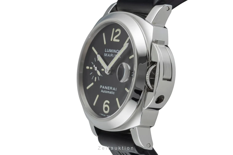 Panerai Luminor Marina steel automatic men's watch PAM00104 LP: 8900EUR [2506517]