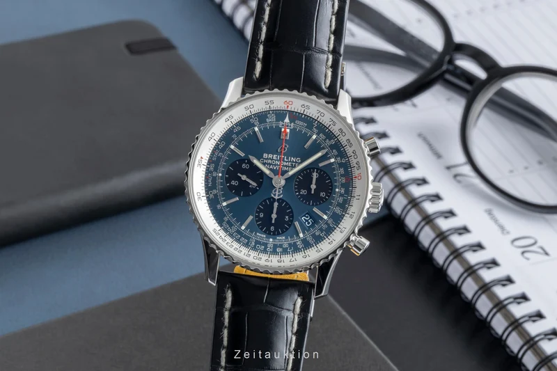 Breitling Navitimer 01 chronograph steel automatic men's watch AB0121211C1P1 LP: 9050EUR [2507026]