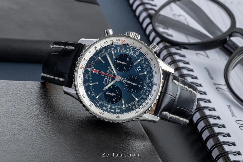 Breitling Navitimer 01 chronograph steel automatic men's watch AB0121211C1P1 LP: 9050EUR [2507026]