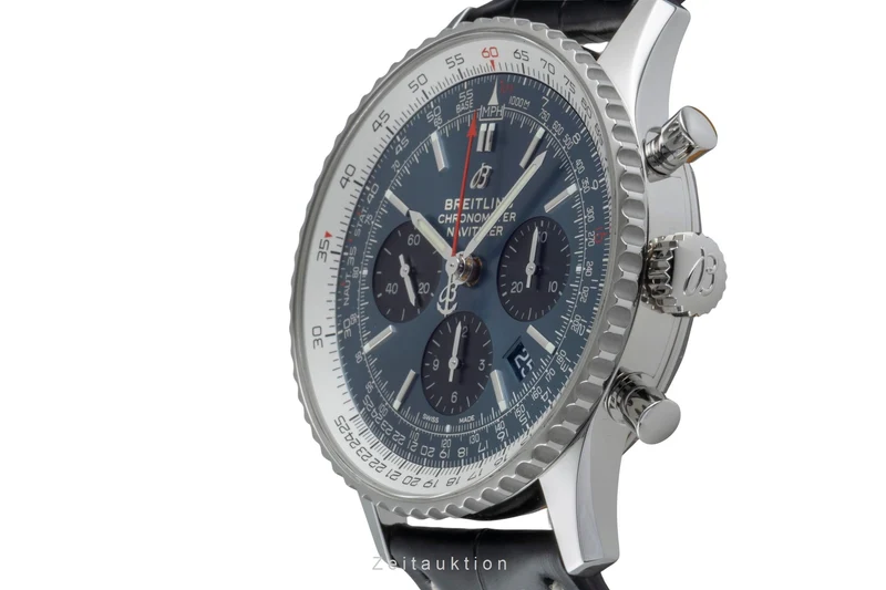Breitling Navitimer 01 chronograph steel automatic men's watch AB0121211C1P1 LP: 9050EUR [2507026]