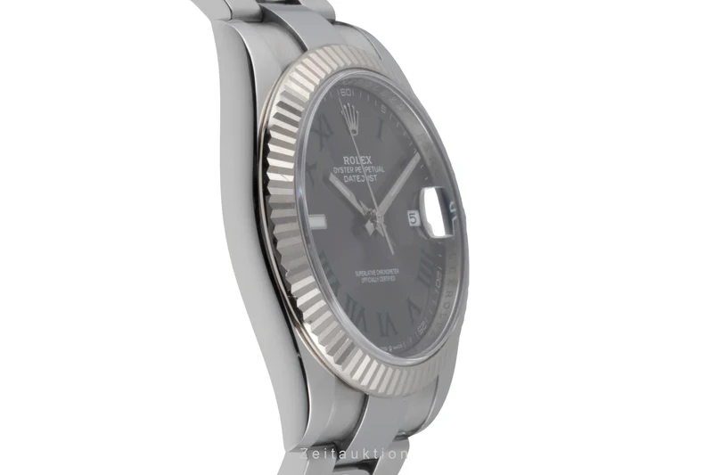 Rolex Datejust steel / white gold automatic men's watch 126334 [2506882]