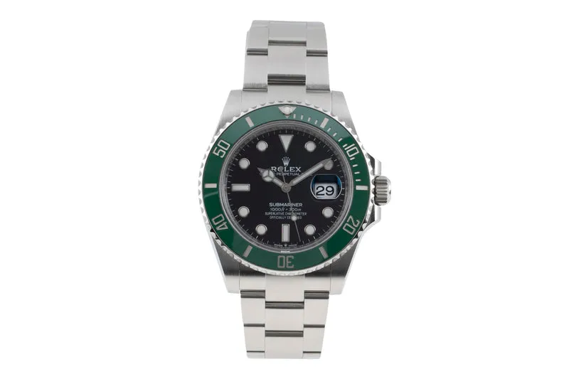 Rolex Submariner steel automatic men's watch 126610LV [2507332]
