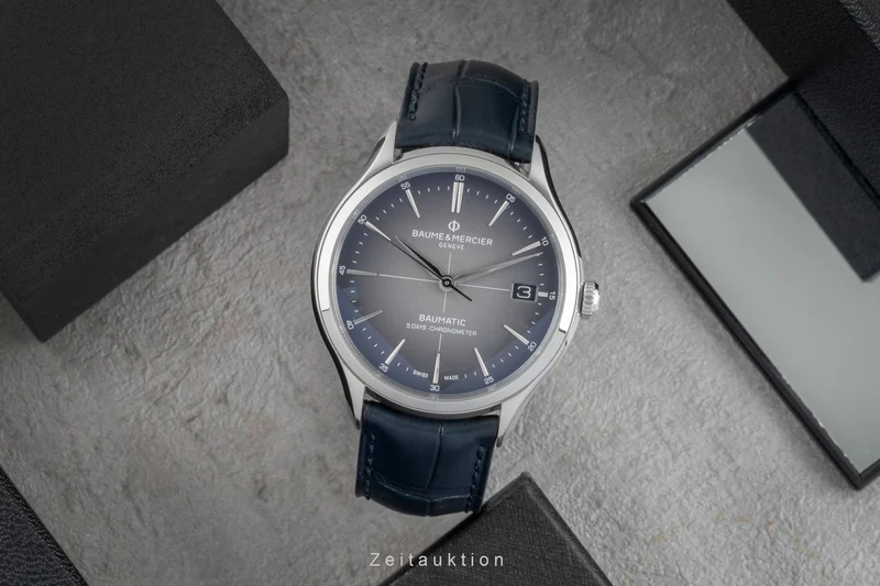 Baume & Mercier Clifton steel automatic men's watch M0A10550 , 65884 LP: 3550EUR [2507243]