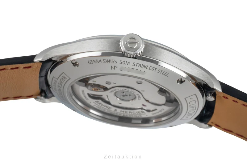 Baume & Mercier Clifton steel automatic men's watch M0A10550 , 65884 LP: 3550EUR [2507243]