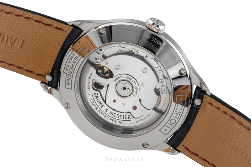 Baume & Mercier Clifton steel automatic men's watch M0A10550 , 65884 LP: 3550EUR [2507243]
