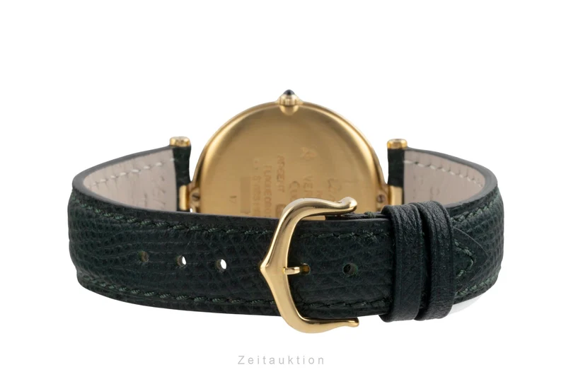 Cartier Vendome silver-gilt quartz unisex Vintage [2504012]