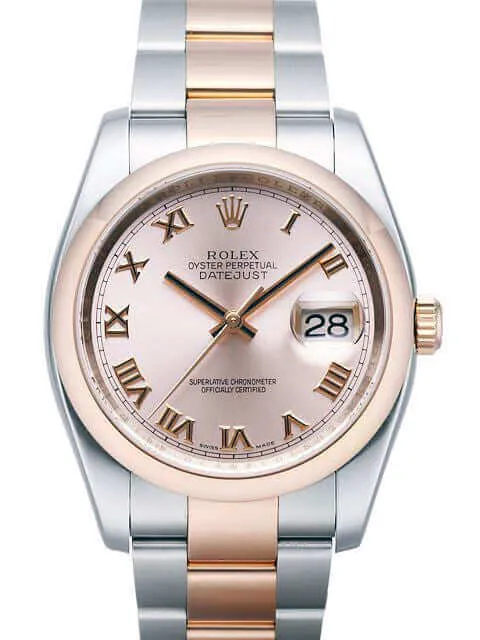 Rolex Datejust 36 116201 Pink Römisch
