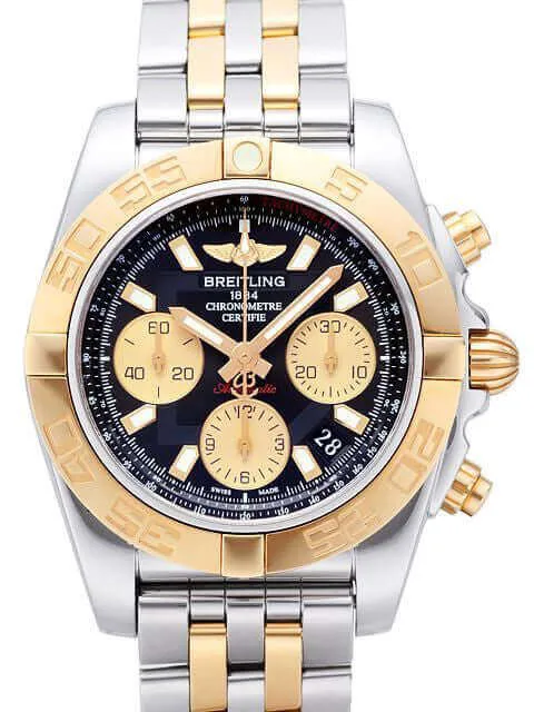 Breitling Chronomat 41 CB014012.BA53.378C Edelstahl Roségold