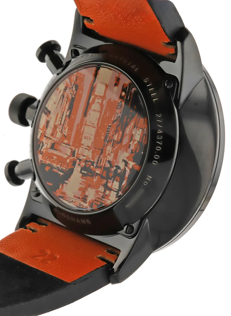 Junghans Form A Chronoscope Datum englisch
