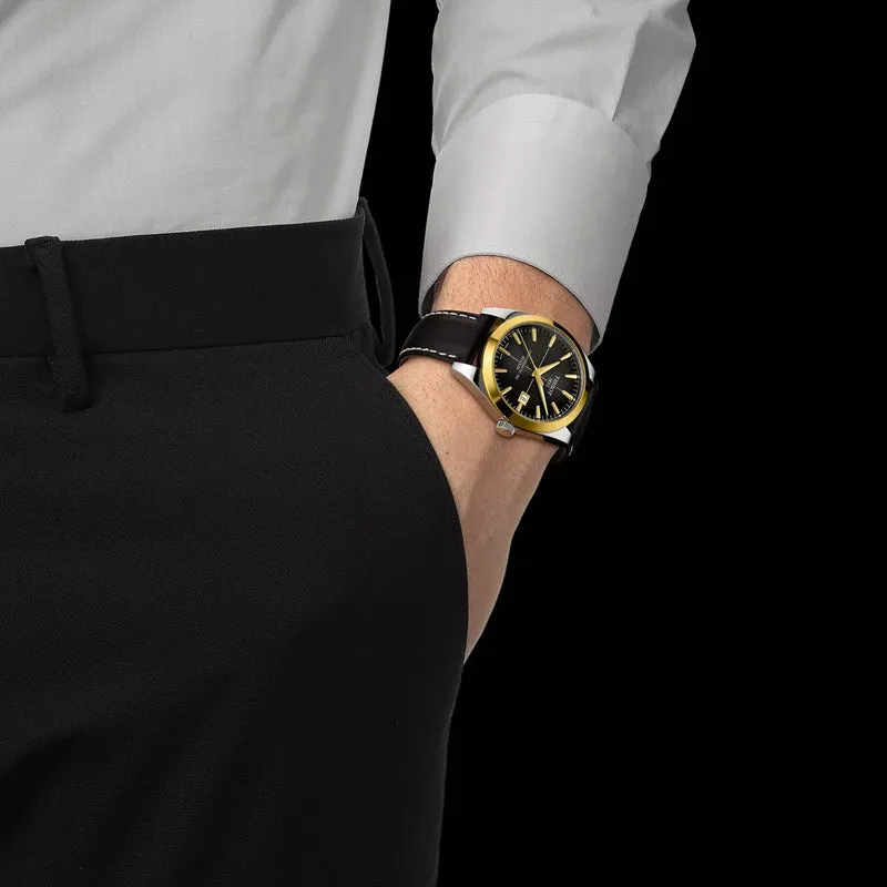 Tissot Gentleman Powermatic 80 18K Gold Bezel T927.407.46.061.01