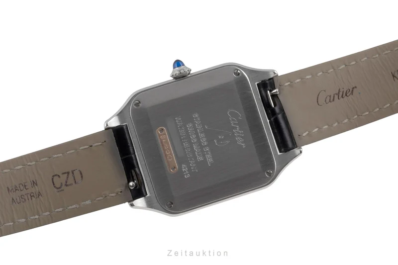 Cartier Santos Dumont steel / gold quartz women's watch W2SA0012 LP: 6700EUR [2507133]