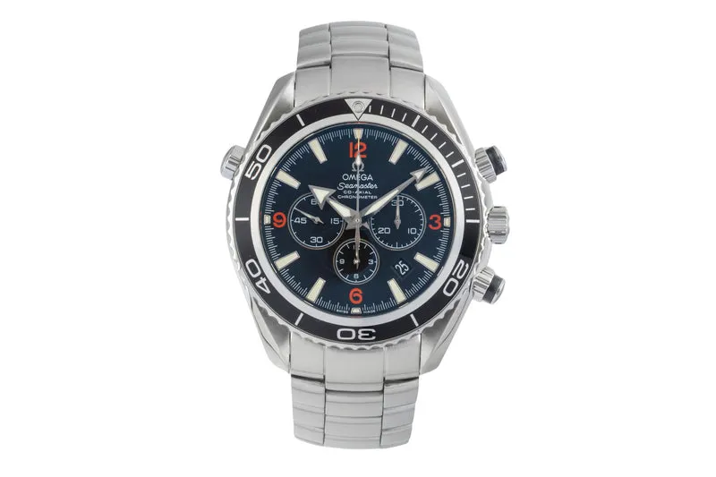 Omega Seamaster chronograph steel automatic men's watch 2210.51.00 LP: 9300EUR [2506688]
