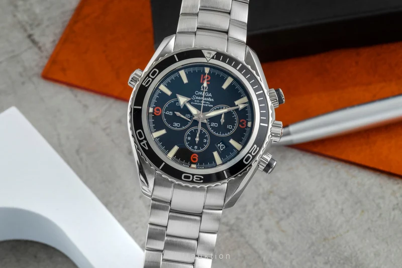 Omega Seamaster chronograph steel automatic men's watch 2210.51.00 LP: 9300EUR [2506688]