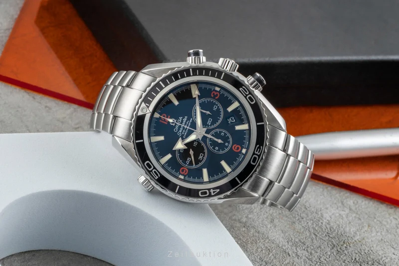 Omega Seamaster chronograph steel automatic men's watch 2210.51.00 LP: 9300EUR [2506688]