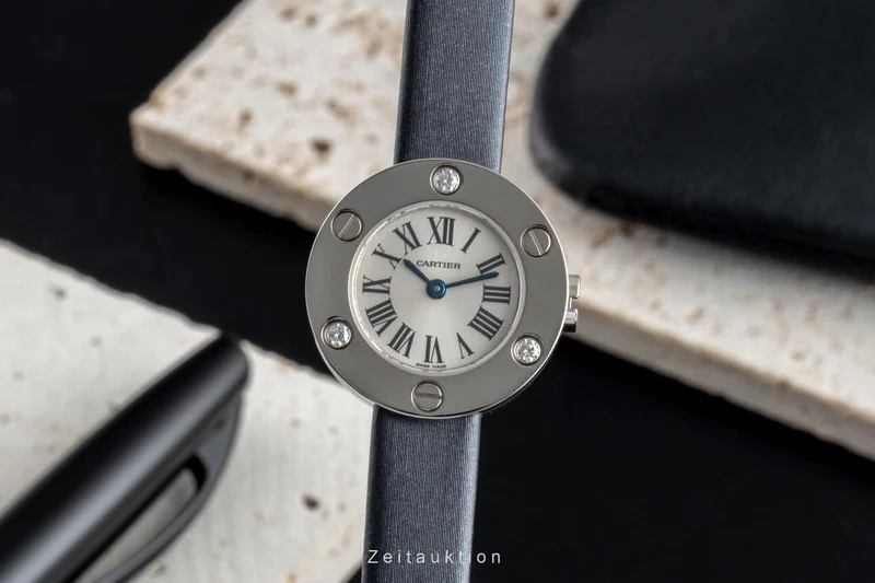Cartier Love 18 ct white gold quartz women's watch WE800131 [2506513]