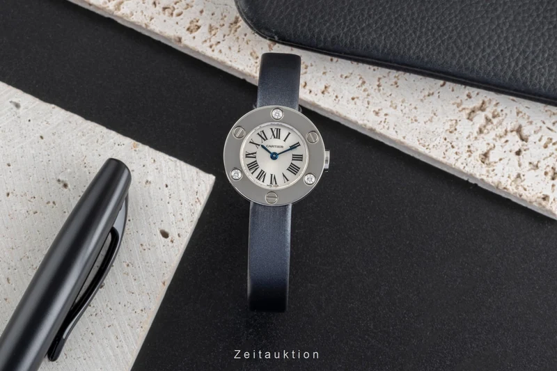Cartier Love 18 ct white gold quartz women's watch WE800131 [2506513]