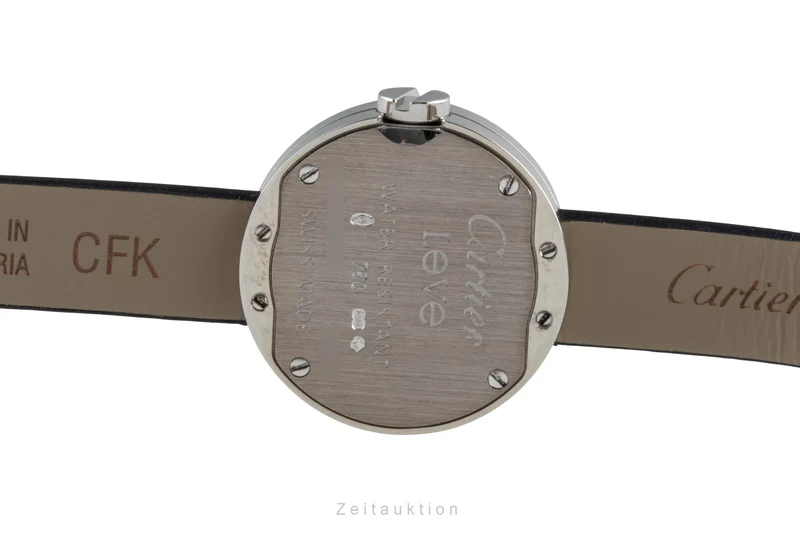 Cartier Love 18 ct white gold quartz women's watch WE800131 [2506513]