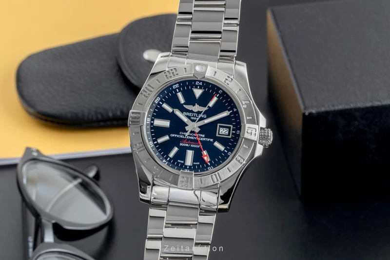 Breitling Avenger II GMT steel automatic men's watch A32390111B1A1 [2506741]