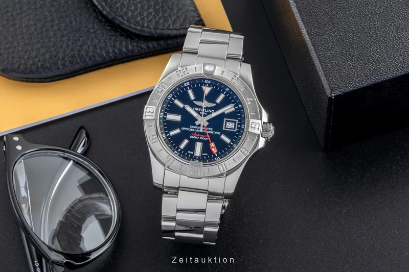 Breitling Avenger II GMT steel automatic men's watch A32390111B1A1 [2506741]