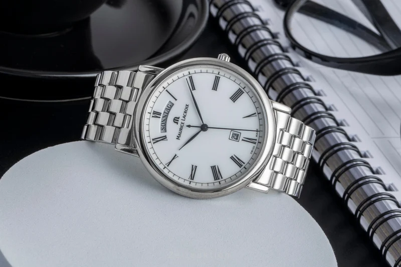 Maurice Lacroix Les Classiques steel quartz men's watch 96856 [2506101]
