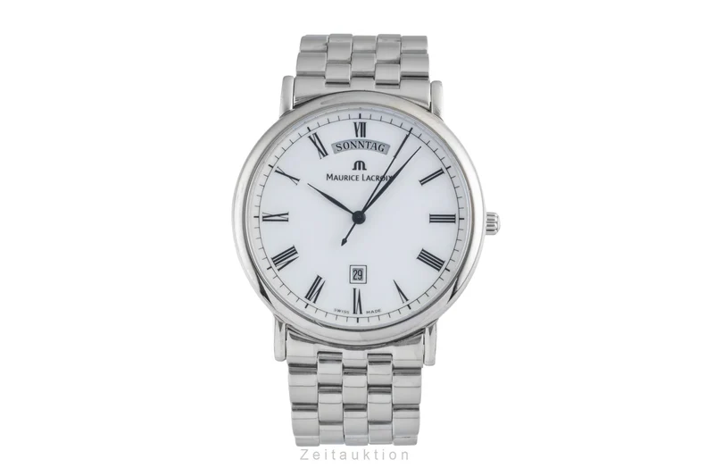 Maurice Lacroix Les Classiques steel quartz men's watch 96856 [2506101]