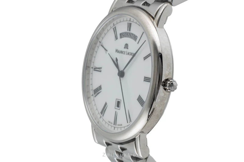 Maurice Lacroix Les Classiques steel quartz men's watch 96856 [2506101]