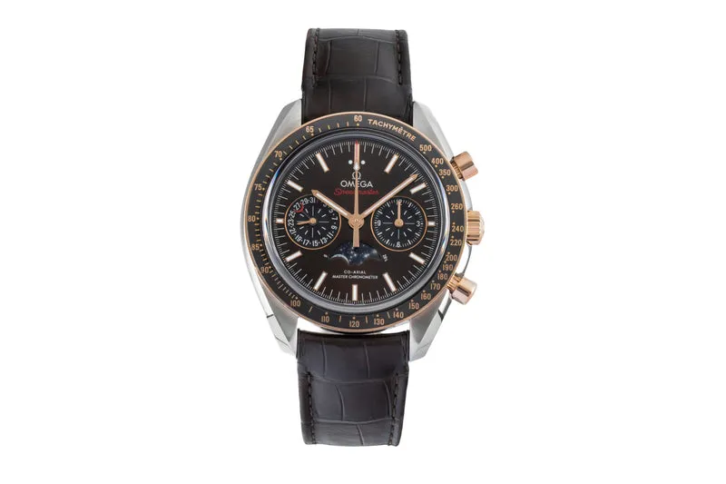 Omega Speedmaster chronograph steel / gold automatic men's watch 304.23.44.52.13.001 LP: 17000EUR [2507131]