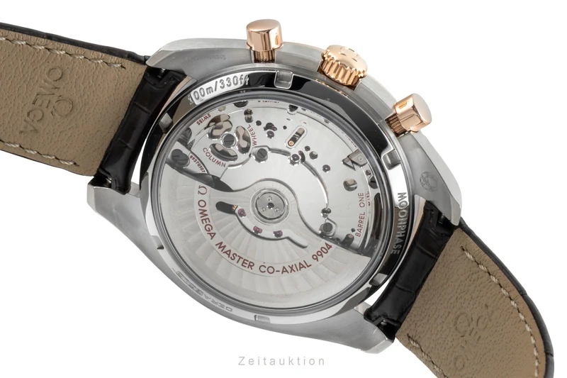 Omega Speedmaster chronograph steel / gold automatic men's watch 304.23.44.52.13.001 LP: 17000EUR [2507131]