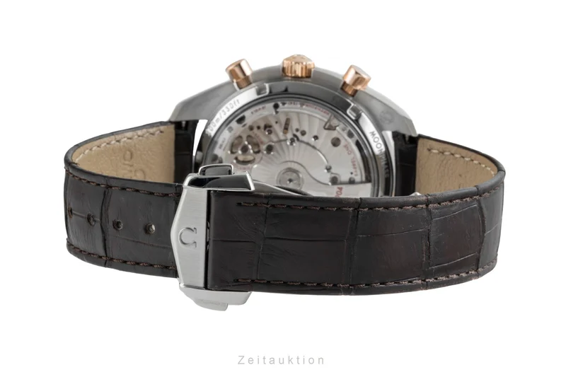 Omega Speedmaster chronograph steel / gold automatic men's watch 304.23.44.52.13.001 LP: 17000EUR [2507131]