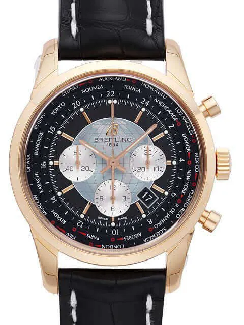 Breitling Transocean Chronograph Unitime RB0510U4.BB63.761P.R20D.1 Rotgold
