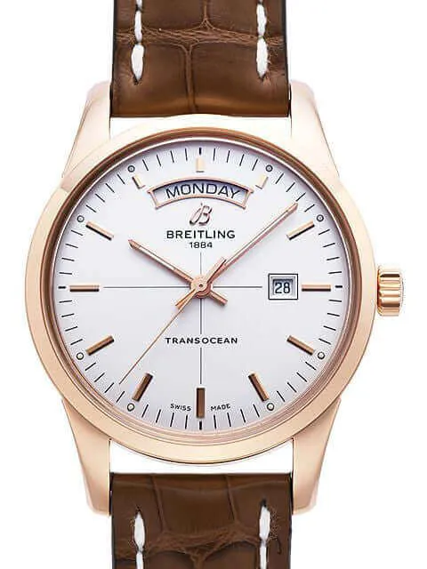 Breitling Transocean Day & Date R4531012.G752.740P.R20D.1 Rotgold