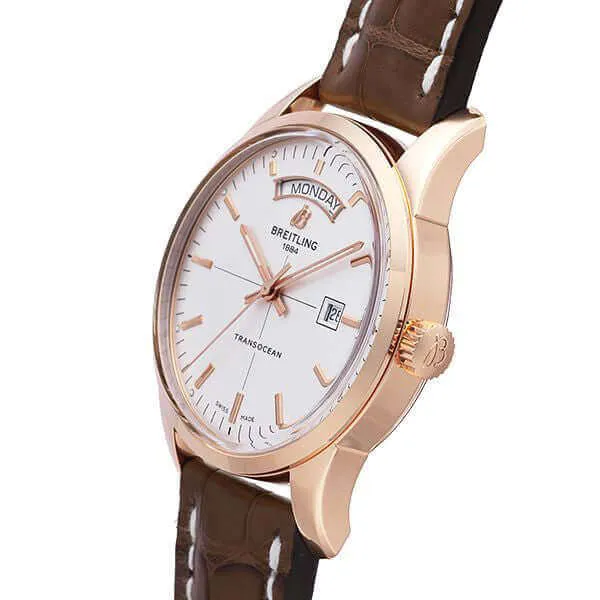 Breitling Transocean Day & Date R4531012.G752.740P.R20D.1 Rotgold