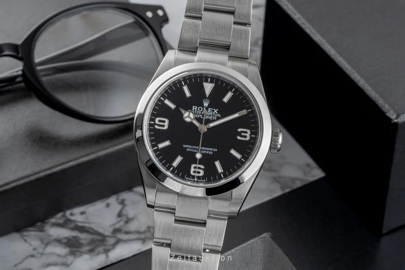 Rolex Oyster Perpetual steel automatic men's watch 224270 [2506811]
