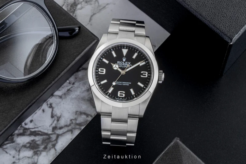 Rolex Oyster Perpetual steel automatic men's watch 224270 [2506811]