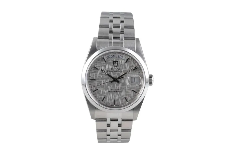 Tudor Date-Day steel automatic men's watch 76200 [2507121]
