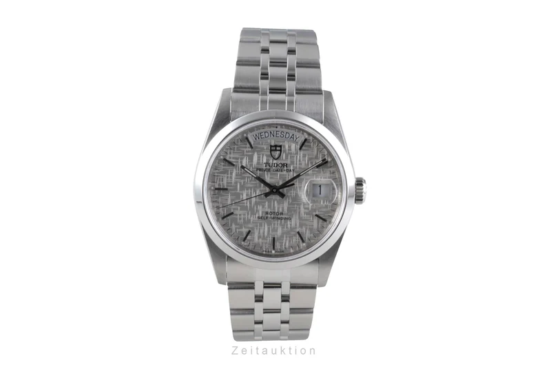 Tudor Date-Day steel automatic men's watch 76200 [2507121]