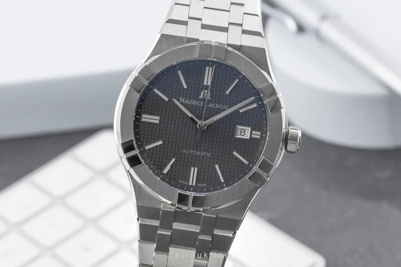 Maurice Lacroix Aikon steel automatic men's watch AI6008-SS009-230-Q LP: 2250EUR [2506848]