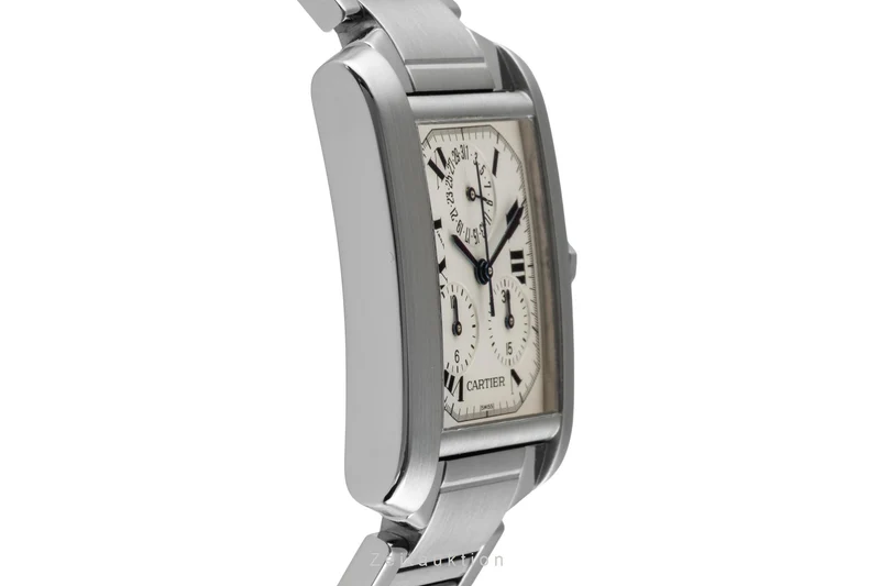 Cartier Tank Francaise chronograph steel quartz unisex W51001Q3 [2506202]
