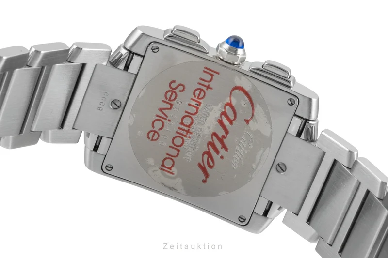 Cartier Tank Francaise chronograph steel quartz unisex W51001Q3 [2506202]