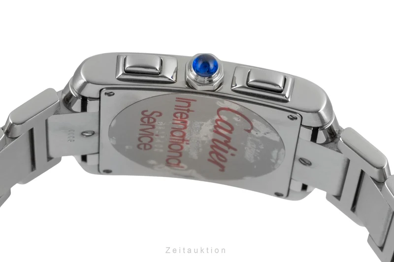 Cartier Tank Francaise chronograph steel quartz unisex W51001Q3 [2506202]