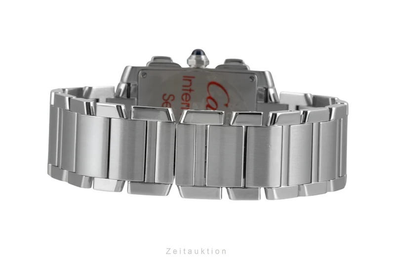 Cartier Tank Francaise chronograph steel quartz unisex W51001Q3 [2506202]