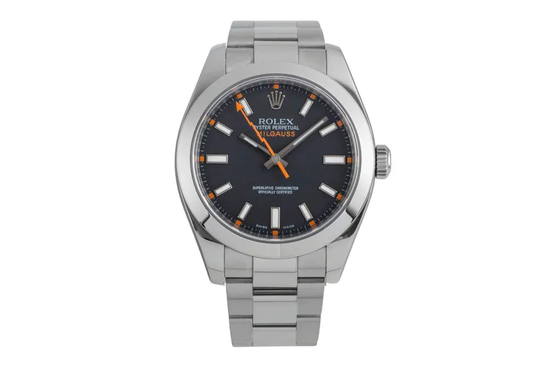 Rolex Milgauss steel automatic men's watch 116400 [2507086]