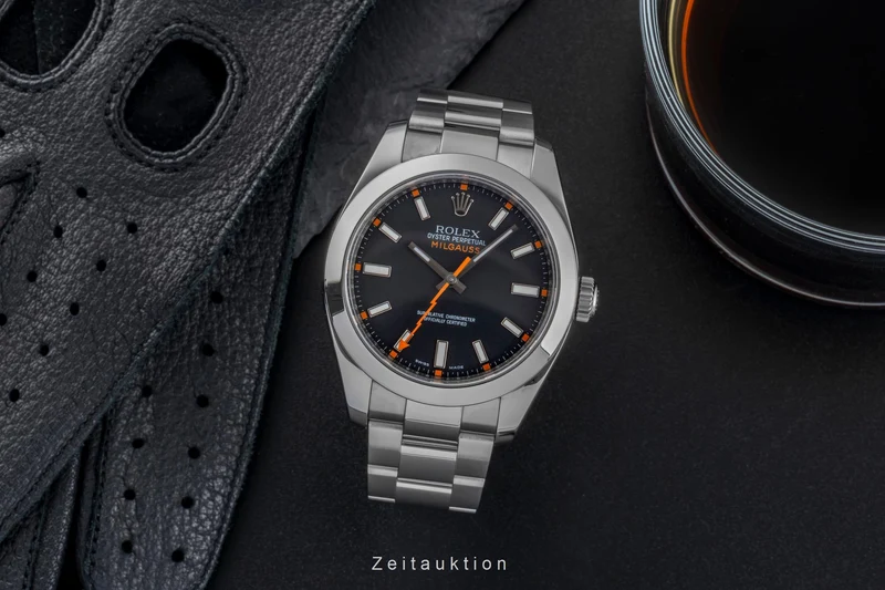 Rolex Milgauss steel automatic men's watch 116400 [2507086]
