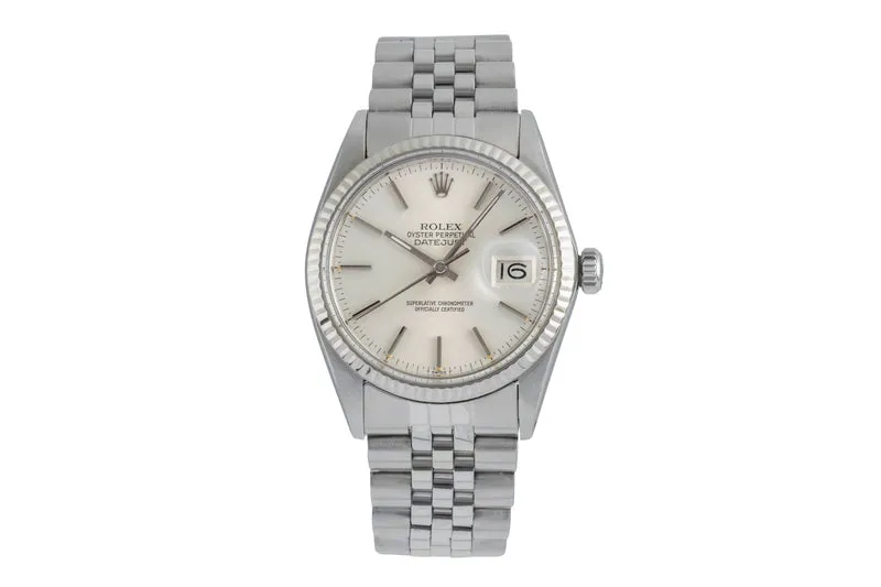 Rolex Datejust steel / white gold automatic men's watch 16014 [2507100]
