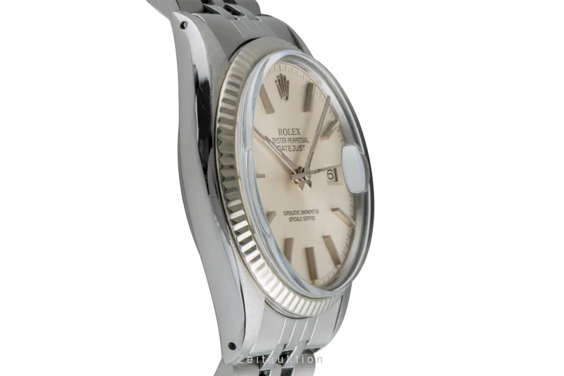 Rolex Datejust steel / white gold automatic men's watch 16014 [2507100]