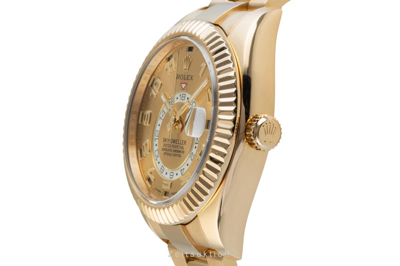 Rolex Sky-Dweller 18 ct gold automatic men's watch 326938 LP: 54700EUR [2507064]