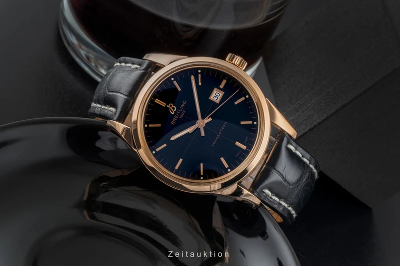 Breitling Transocean 18 ct red gold automatic men's watch R10360 [2506819]