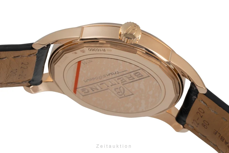 Breitling Transocean 18 ct red gold automatic men's watch R10360 [2506819]