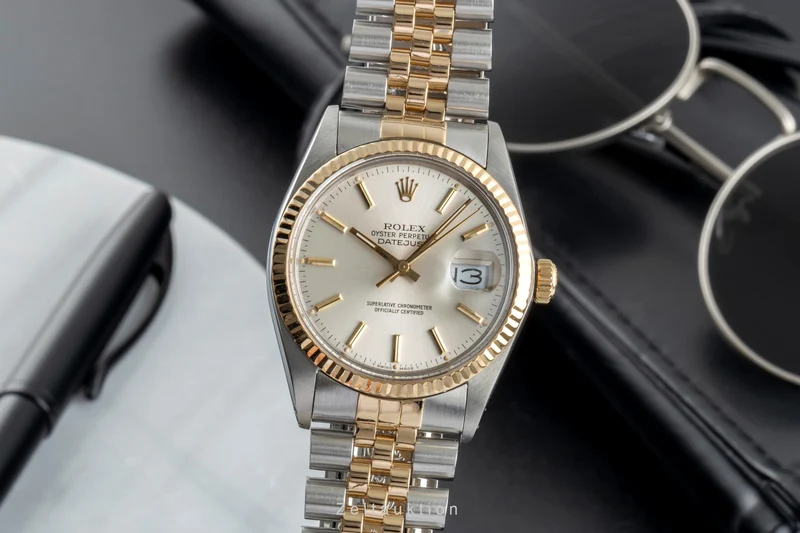 Rolex Datejust steel / gold automatic men's watch 16013 [2506279]