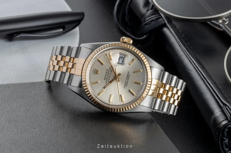 Rolex Datejust steel / gold automatic men's watch 16013 [2506279]